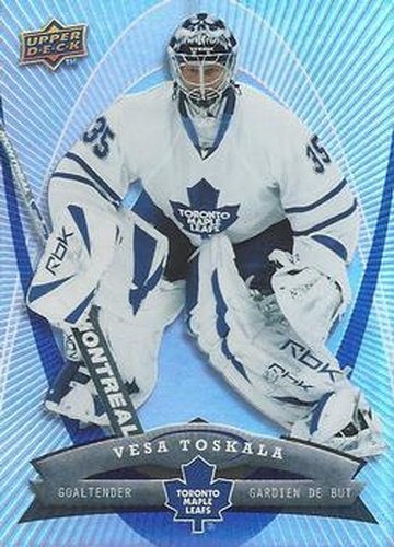 #46 Vesa Toskala - Toronto Maple Leafs - 2008-09 McDonald's Upper Deck Hockey