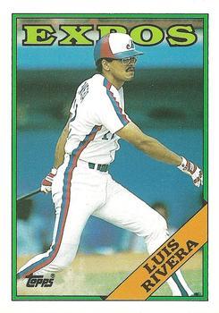 #94T Luis Rivera - Montreal Expos - 1988 Topps Traded Baseball