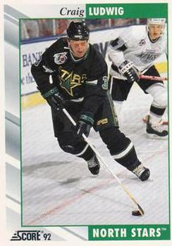 #94 Craig Ludwig - Minnesota North Stars - 1992-93 Score USA Hockey