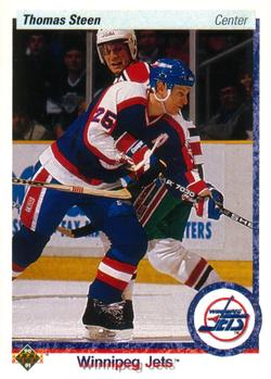 #94 Thomas Steen - Winnipeg Jets - 1990-91 Upper Deck Hockey
