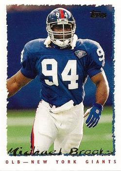 #94 Michael Brooks - New York Giants - 1995 Topps Football