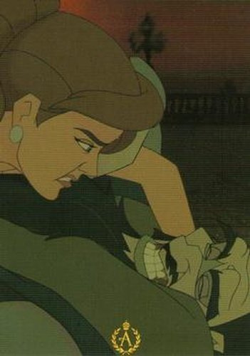 #94 Spotlights orange right - 1998 Upper Deck Anastasia