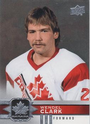 #94 Wendel Clark - Canada - 2017-18 Upper Deck Canadian Tire Team Canada Hockey