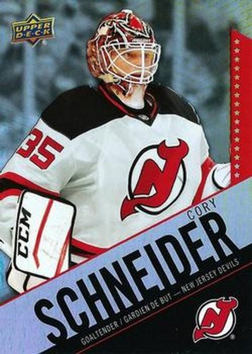 #94 Cory Schneider - New Jersey Devils - 2015-16 Upper Deck Tim Hortons Hockey