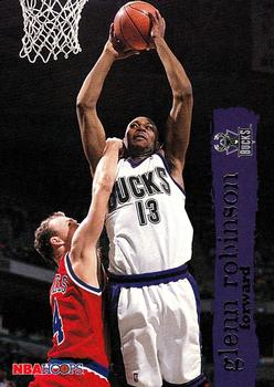 #94 Glenn Robinson - Milwaukee Bucks - 1995-96 Hoops Basketball