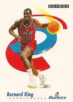 #294 Bernard King - Washington Bullets - 1991-92 SkyBox Basketball