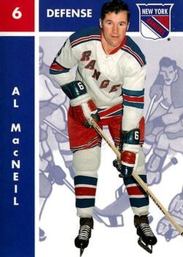 #94 Al MacNeil - New York Rangers - 1995-96 Parkhurst 1966-67 Hockey