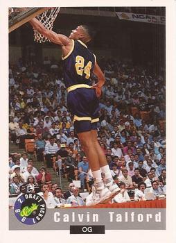 #94 Calvin Talford - East Tennessee State Buccaneers - 1992 Classic Draft Basketball