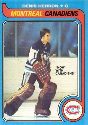 #94 Denis Herron - Montreal Canadiens - 1979-80 O-Pee-Chee Hockey