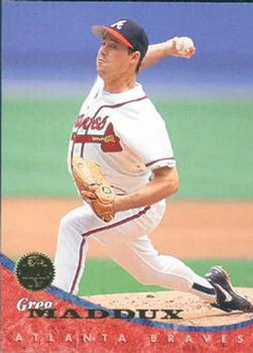 #94 Greg Maddux - Atlanta Braves - 1994 Leaf Baseball