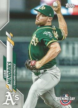 #94 Liam Hendriks - Oakland Athletics - 2020 Topps Opening Day Baseball