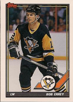 #94 Bob Errey - Pittsburgh Penguins - 1991-92 Topps Hockey
