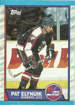 #94 Pat Elynuik - Winnipeg Jets - 1989-90 Topps Hockey