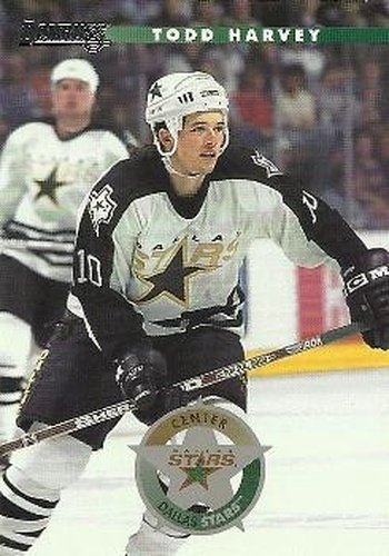 #94 Todd Harvey - Dallas Stars - 1996-97 Donruss Hockey