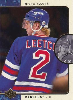 #94 Brian Leetch - New York Rangers - 1995-96 SP Hockey