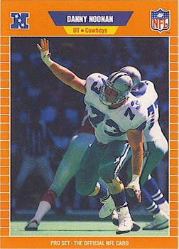 #94 Danny Noonan - Dallas Cowboys - 1989 Pro Set Football