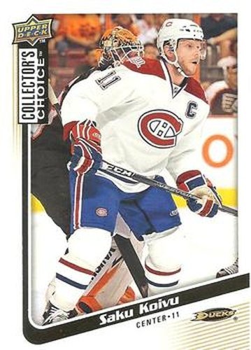 #94 Saku Koivu - Anaheim Ducks - 2009-10 Collector's Choice Hockey