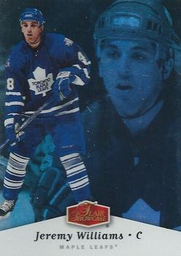 #94 Jeremy Williams - Toronto Maple Leafs - 2006-07 Flair Showcase Hockey
