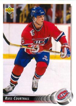 #94 Russ Courtnall - Montreal Canadiens - 1992-93 Upper Deck Hockey