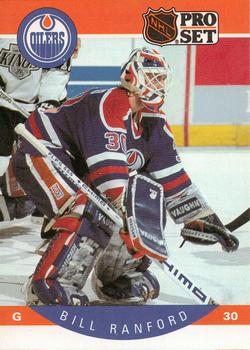 #94 Bill Ranford - Edmonton Oilers - 1990-91 Pro Set Hockey