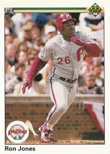 #94 Ron Jones - Philadelphia Phillies - 1990 Upper Deck Baseball