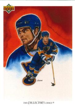 #94 Adam Oates - St. Louis Blues - 1991-92 Upper Deck Hockey