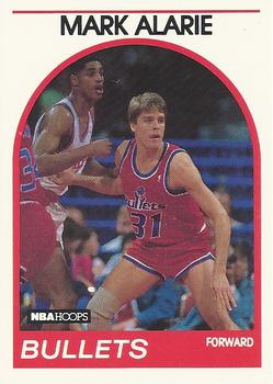 #94 Mark Alarie - Washington Bullets - 1989-90 Hoops Basketball