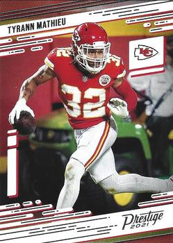 #94 Tyrann Mathieu - Kansas City Chiefs - 2021 Panini Prestige Football