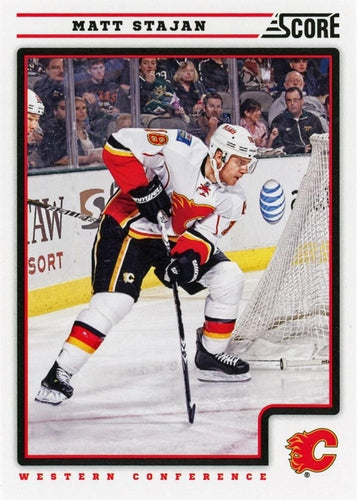 #94 Matt Stajan - Calgary Flames - 2012-13 Score Hockey
