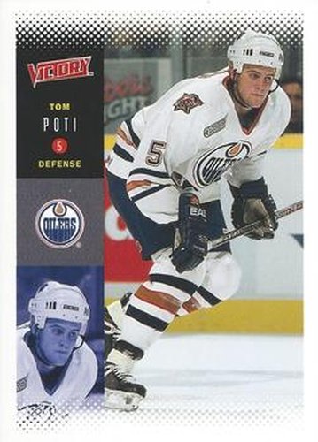 #94 Tom Poti - Edmonton Oilers - 2000-01 Upper Deck Victory Hockey