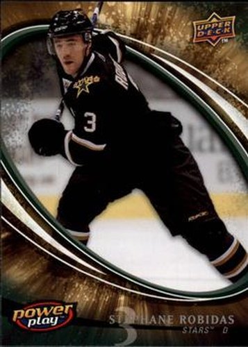 #94 Stephane Robidas - Dallas Stars - 2008-09 Upper Deck Power Play Box Set Hockey