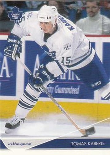 #94 Tomas Kaberle - Toronto Maple Leafs - 2003-04 In The Game Toronto Star Hockey