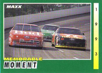 #94 Davey Allison / Elliott Cars - Robert Yates Racing/Junior Johnson & Associates - 1993 Maxx Racing