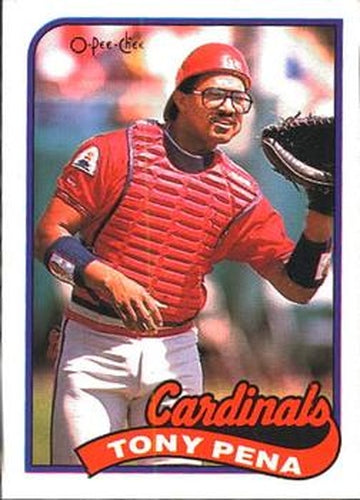 #94 Tony Pena - St. Louis Cardinals - 1989 O-Pee-Chee Baseball