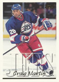 #94 Craig Martin - Winnipeg Jets - 1995-96 Topps Hockey