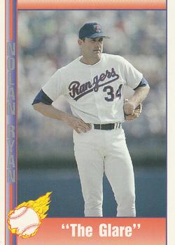 #94 The Glare - Texas Rangers - 1991 Pacific Nolan Ryan Texas Express I Baseball