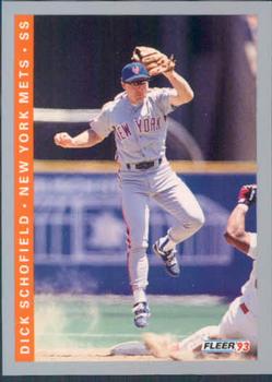 #94 Dick Schofield - New York Mets - 1993 Fleer Baseball