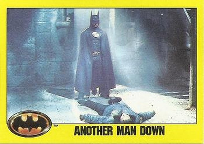 #194 Another Man Down - 1989 Topps Batman