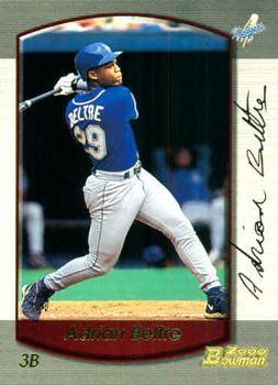 #94 Adrian Beltre - Los Angeles Dodgers - 2000 Bowman Baseball