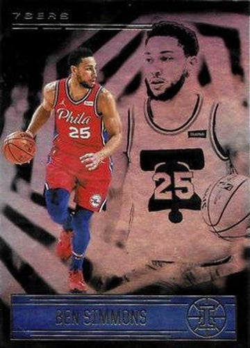 #94 Ben Simmons - Philadelphia 76ers - 2020-21 Panini Illusions Basketball