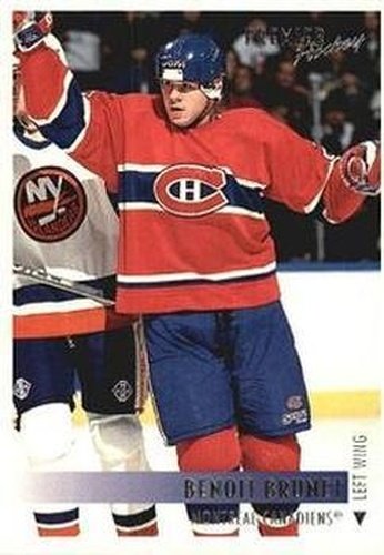 #94 Benoit Brunet - Montreal Canadiens - 1994-95 Topps Premier Hockey