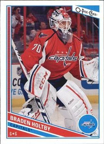 #94 Braden Holtby - Washington Capitals - 2013-14 O-Pee-Chee Hockey