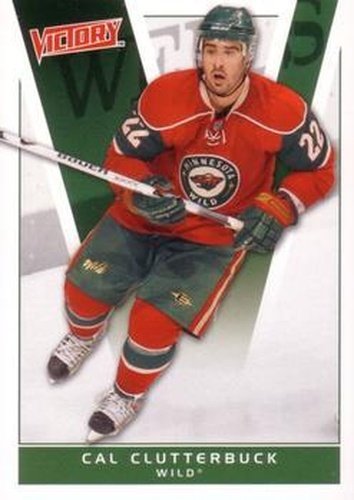 #94 Cal Clutterbuck - Minnesota Wild - 2010-11 Upper Deck Victory Hockey