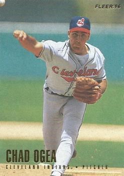 #94 Chad Ogea - Cleveland Indians - 1996 Fleer Baseball