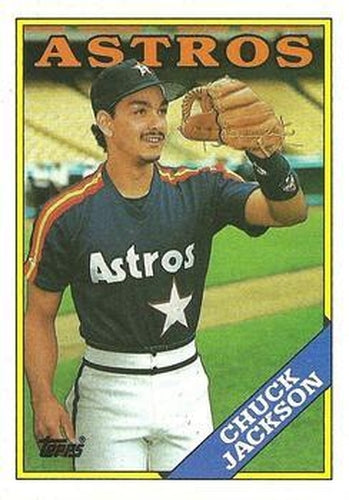 #94 Chuck Jackson - Houston Astros - 1988 Topps Baseball