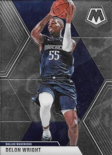#94 Delon Wright - Dallas Mavericks - 2019-20 Panini Mosaic Basketball