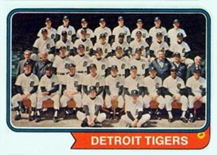 #94 Detroit Tigers - Detroit Tigers - 1974 Topps Baseball