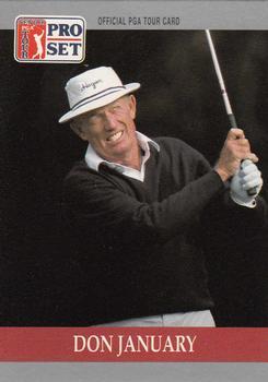 #94 Don January - 1990 Pro Set PGA Tour Golf