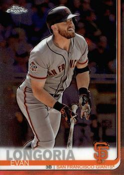 #94 Evan Longoria - San Francisco Giants - 2019 Topps Chrome Baseball