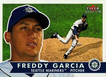 #94 Freddy Garcia - Seattle Mariners - 2001 Fleer Tradition Baseball
